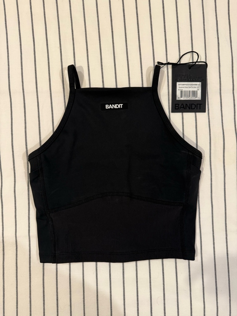 Bandit XS Black Stamina Nova Race Crop